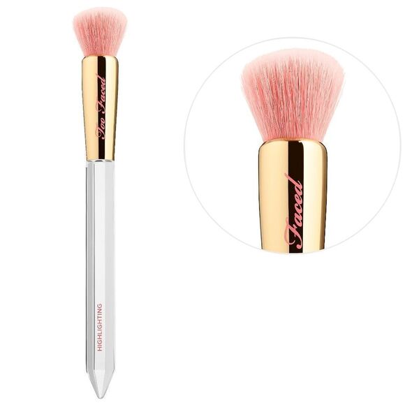 Too Faced Diamond Lights Crystal Handle Highlighter Brush - Picture 2 of 10